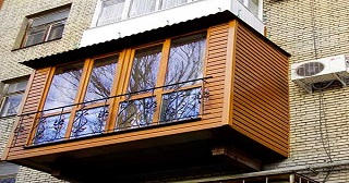 Внешняя отделка балкона Углич цена от 1017 руб. м/2.